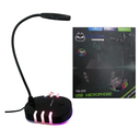 HALION MICROFONO GAMER PEDESTAL TM-200 LED USB