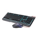 HALION KIT TECLADO + MOUSE GAMER MIRAGE HA-810C