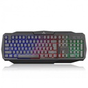 ENKORE TECLADO GAMER SILICON ENK601 USB LED MULTIMEDIA