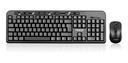 CYBERTEL KIT TECLADO + MOUSE INALAMBRICO EBONY CYB T800