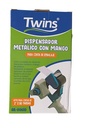 TWINS DISPENSADOR METALICO CON MANGO P/CINTA EMBALAJE AR-00610