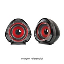 MICRONICS PARLANTE GAMER 2.0 RHAPSODY RED MIC S315R USB 2.5PULG RMS:12W