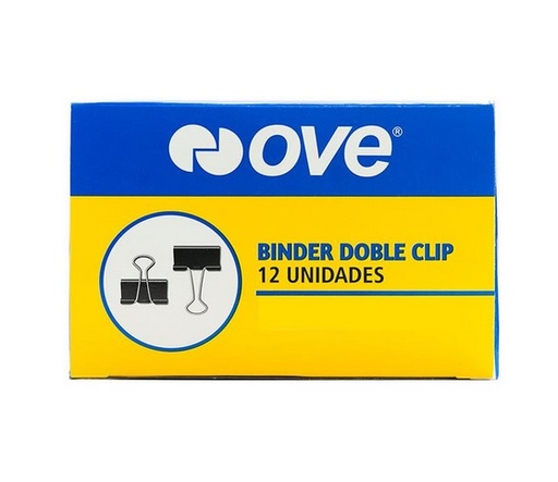 [R9377] OVE BINDER CLIPS 41MM CJX12
