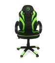 MARVO SILLA GAMER SCORPION CH-301 VERDE INCLINACIÓN 180°
