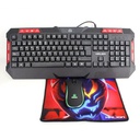 HALION KIT GAMER TECLADO + MOUSE HA-407C CUSTER