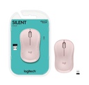 LOGITECH MOUSE M220 SILENT ROSADO INALAMBRICO