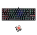 REDRAGON TECLADO GAMER KUMARA RGB K552 NEGRO SWITCH RED ESPAÑOL