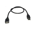 CABLE EXTENSION USB 2.0 MACHO/MACHO 20CM