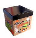 CAJA DE CARTON ARMABLE 15X15 NATURAL HALLOWEN