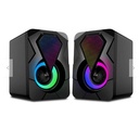 ENKORE PARLANTE GAMER GOSPEL ENS 301 PARLANTE 2.0 RGB 2PULG