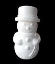 NVD TECNOPOR ALTO RELIEVE MUÑECO DE NIEVE