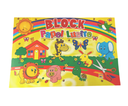 BLOCK PAPEL LUSTRE MULTICOLOR 30X48CM 15HJS