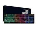 1ST PLAYER TECLADO GAMER K5 FIRE DANCING LED USB