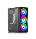 CYBERTEL CASE PC GAMER SNIPER CBX5005GO USB 3.0 3xCOOLER RAINBOW