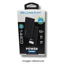 ROMAX POWER BANK 14400mAh 1USB + 1LIGHTING + 1 TIPO C - TCP0167