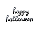 HL LETRA CORRIDA HAPPY HALLOWEEN NEGRO