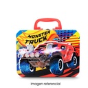 LONCHERA RECREO 3D TAPER Y TOMATODO MONSTER TRUCK  A24