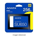ADATA DISCO DURO SOLIDO SSD 256GB SU650 SATA 2.5PULG