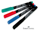 FABER CASTELL PLUMON PERMANENTE 421-F AZUL