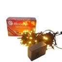 NVD LUZ LED X 100 LINEAL AMBAR