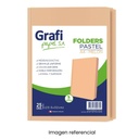 GRAFIPAPEL FOLDER MANILA A4 CREMA PQTX25