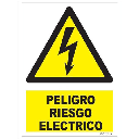 SEÑAL ADH ATENCIÓN RIESGO ELECTRICO