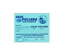 TARJETA ACTIVIDAD X100 POLLADA