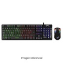 MICRONICS KIT GAMER NEON MIC GT1000 TECLADO RAINBOW + MOUSE RGB USB