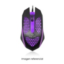 ENKORE MOUSE GAMER LEVITRON BLACK EKM107 USB CABLEADO NEGRO