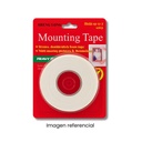 MOUNTIG TAPE CINTA DOBLE FAZ 18mm X 05YDS 