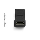ADAPTADOR HDMI HEMBRA HEMBRA TIPO CODO