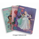 STANDFORD CUADERNO A4 CUADRICULADO PRINCESAS 80 HOJAS A26