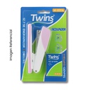 TWINS ENGRAPADOR + GRAPAS 26/6 COLORES PASTEL AR-00346