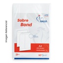 GALLO SOBRE MANILA X50 A4 BLANCO