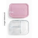 TAPER DE VIDRIO DE 3 DIVICIONES