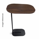 MESA DE NOCHE ZW-1007 BASE FIJA ERGONÓMICA 40X30X60CM