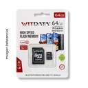 WITDATA MEMORIA MICRO SD 64GB FAST MEMORY
