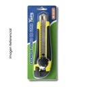 TWINS CUTTER NAVAJA MANGO DE GOMA 18MM AR-00322