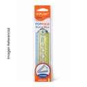 Y-PLUS REGLA POPFOLD 15CM-30CM