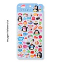 KAWAII STICKERS ACRILICOS 3D ANIMALITOS 9X20CM 1026362