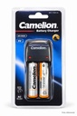 CAMELION CARGADOR DE PILAS9V BC-1001A + 2 PILAS  RECARGABLE AA