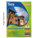TWINS PAPEL FOTOGRAFICO ADHESIVO A4 135GR GLOSSY BOLSAX20 AR-00834 